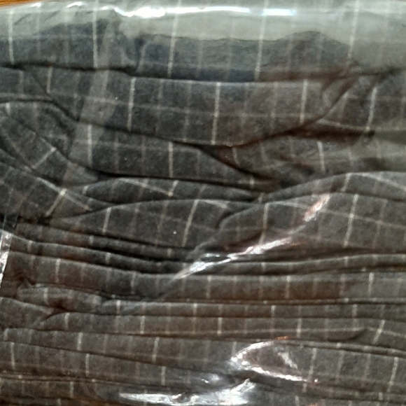 Palais Royale Hotel Collection King Heavyweight Flannel Sheet Set charcoal gray - Picture 3 of 8